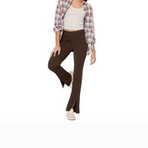 Wild Fable XS Women's‎ Brown Ribbed Flared Pants